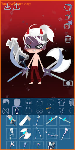 Chibi Outfitter - Anime Dress Up Game screenshot