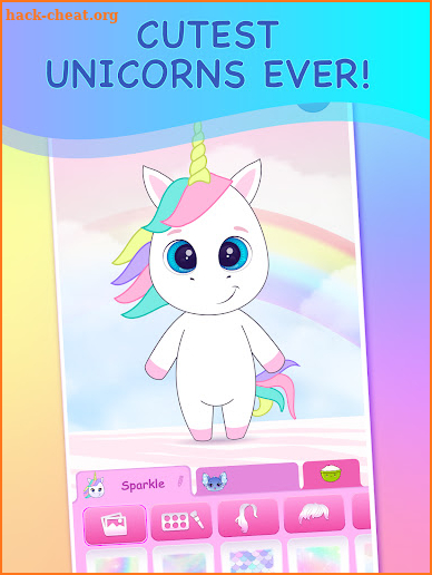 Chibi Unicorn Dress Up Avatar Creator screenshot