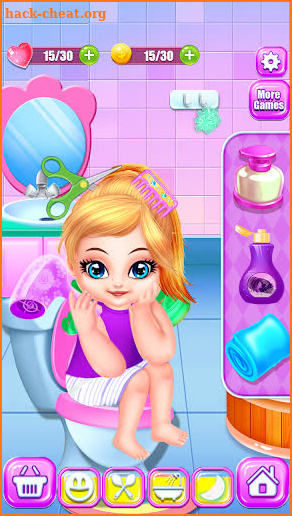 Chic Baby Girl Daycare Games screenshot