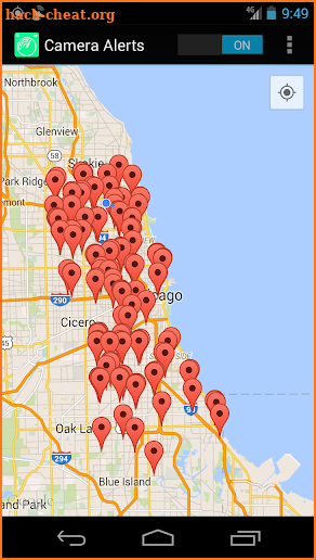 Chicago Speed Camera Alerts screenshot