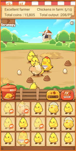 Chicken Farm Tycoon-Idle Merge Game screenshot