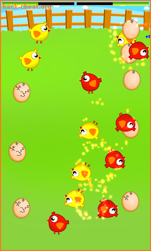 Chicken fight - two player game screenshot