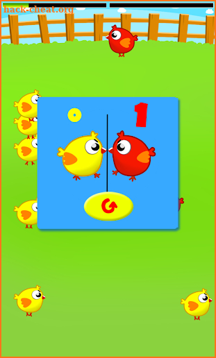 Chicken fight - two player game screenshot