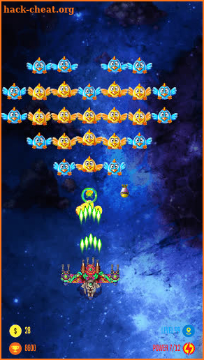 Chicken Invader 2021: Galaxy Space Shooter Chicken screenshot