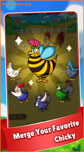 Chicken Legend-Merge Idle Game screenshot