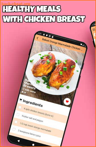 Chicken Recipes. Easy recipes lunch & dinner ideas screenshot