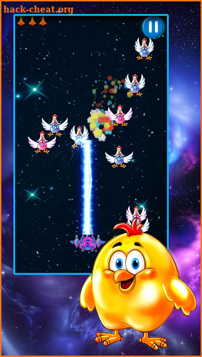 Chicken Shooter: Space Shooting screenshot