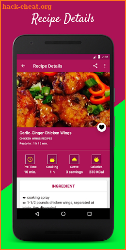 Chicken Wings Recipes : Easy Chicken Wings Cooking screenshot