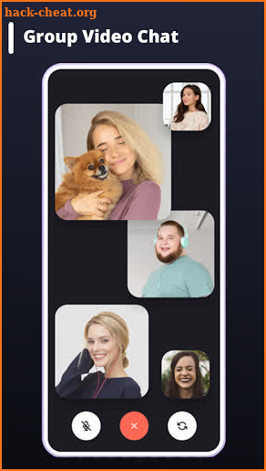 Chiku chat : Live video call and meet new people screenshot