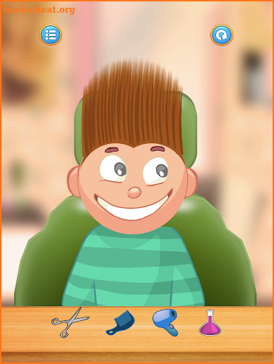 Child Game / hair cut screenshot