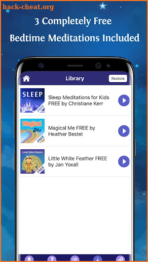 Children's Bedtime Meditations for Sleep & Calm screenshot