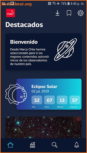 Chile Mobile Observatory screenshot