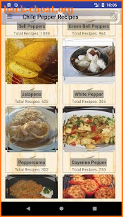 Chile Pepper Recipes screenshot