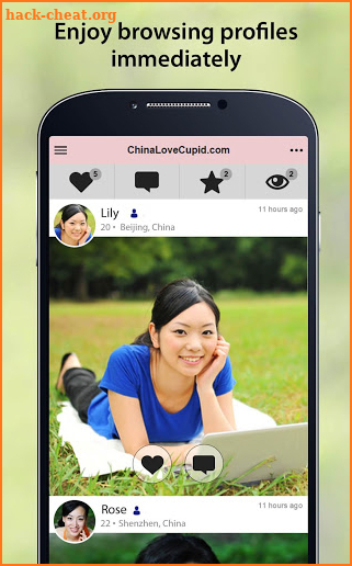 ChinaLoveCupid - Chinese Dating App screenshot