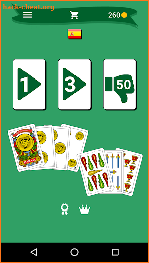 Chinchón: card game screenshot