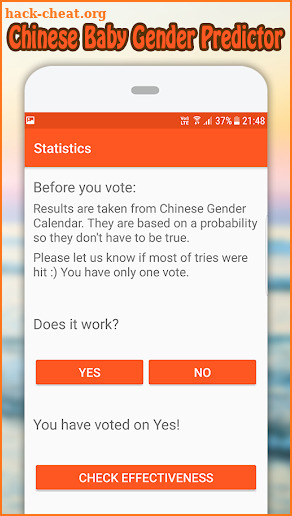 Chinese Baby Gender Predictor - Boy or Girl screenshot