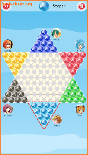 Chinese Checkers screenshot