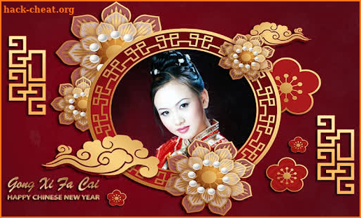 Chinese new year frame 2022 screenshot