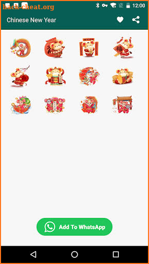 Chinese New Year Stickers Maker - WAStickerApps screenshot