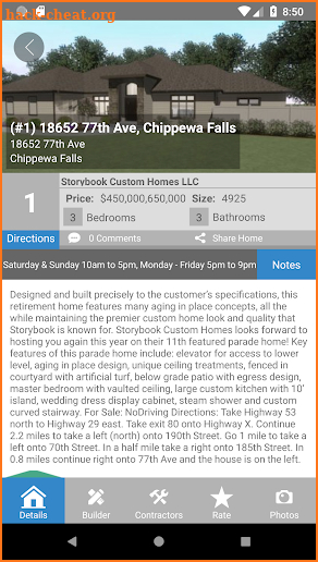 Chippewa Valley Parade of Homes screenshot