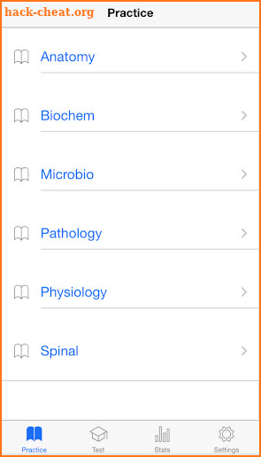 Chiropractic Boards 1 - Practice Exams screenshot