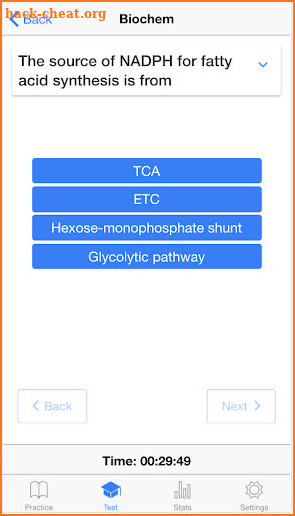 Chiropractic Boards 1 - Practice Exams screenshot