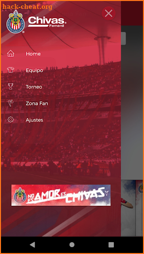 Chivas Femenil screenshot