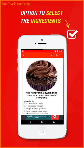 Chocolate Buttercream Frosting Recipes screenshot