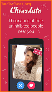 Chocolate - free dating app screenshot