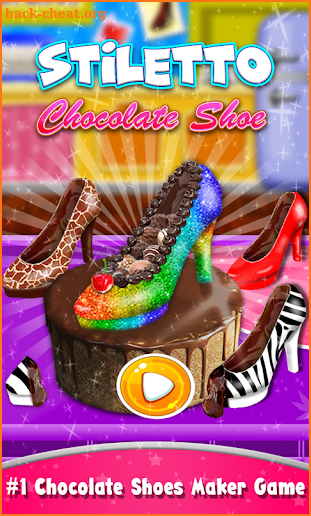 Chocolate High Heel Shoe Maker! DIY Cooking Game screenshot