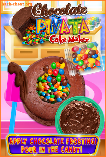 Chocolate Piñata Cake Maker - Kids Dessert Food screenshot