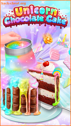 Chocolate Rainbow Cake - Cake Love screenshot