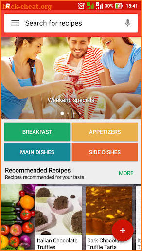 Chocolate Recipes screenshot