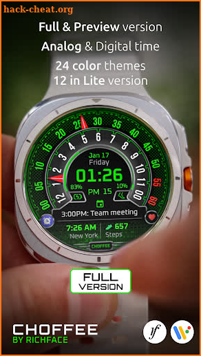 Choffee Lite Watch Face screenshot