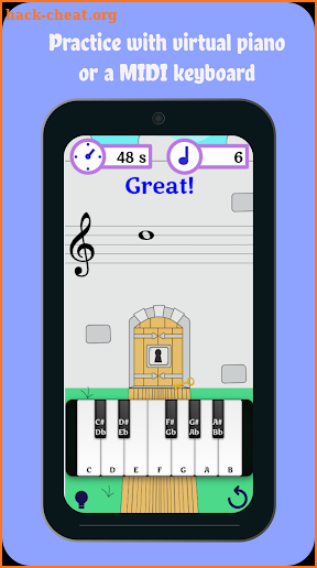 Chord Castle: Note Reader screenshot