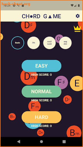 Chord Game screenshot