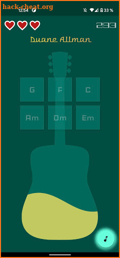 Chord Quiz screenshot