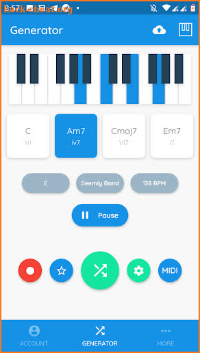 ChordChord: Progression Generator & Music Maker screenshot