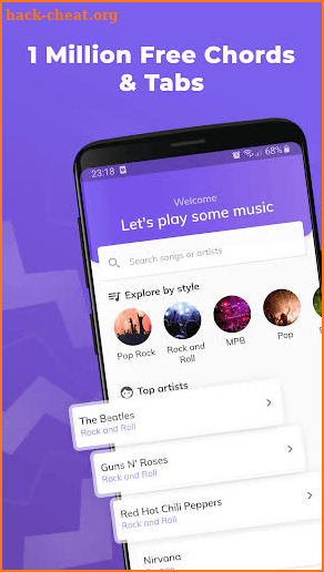 ChordCloud: Guitar Chords with Songs & Lyrics Tabs screenshot