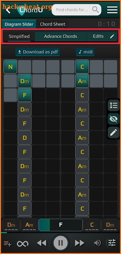 ChordU screenshot