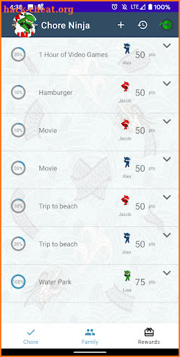 Chore Ninja - Chore App for Families screenshot