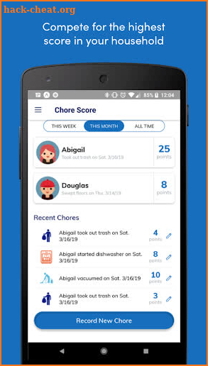 Chore Score screenshot
