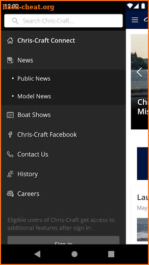 Chris-Craft Connect screenshot