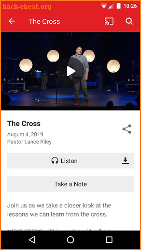 Christ Place App screenshot