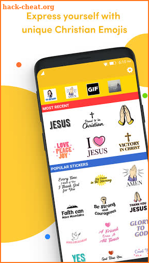 Christian Emoji: Jesus Emoji, Bible Emojis Sticker screenshot