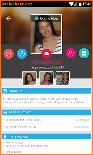 Christian Filipina Dating screenshot