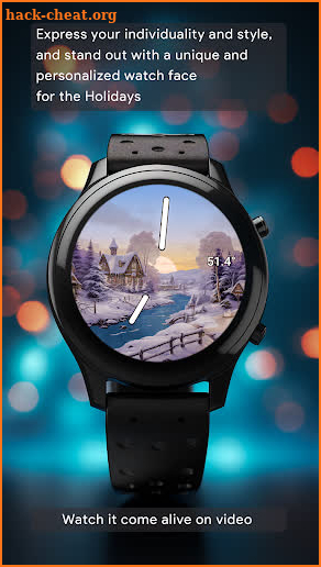 Christmas Animated Watch Face screenshot