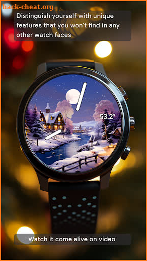 Christmas Animated Watch Face screenshot