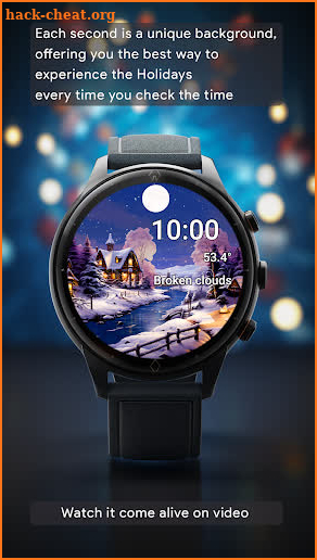 Christmas Animated Watch Face screenshot