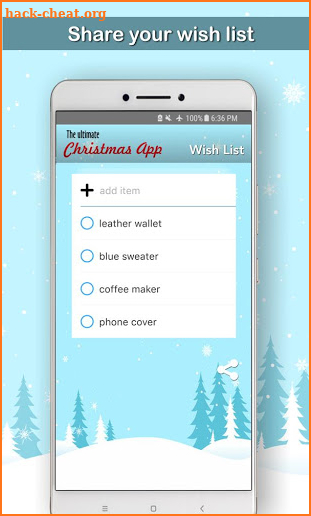 Christmas App 2019 screenshot